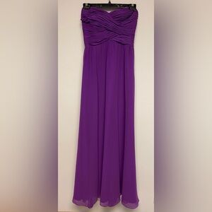 Lauren Ralph Lauren Strapless Evening Gown Sz 2